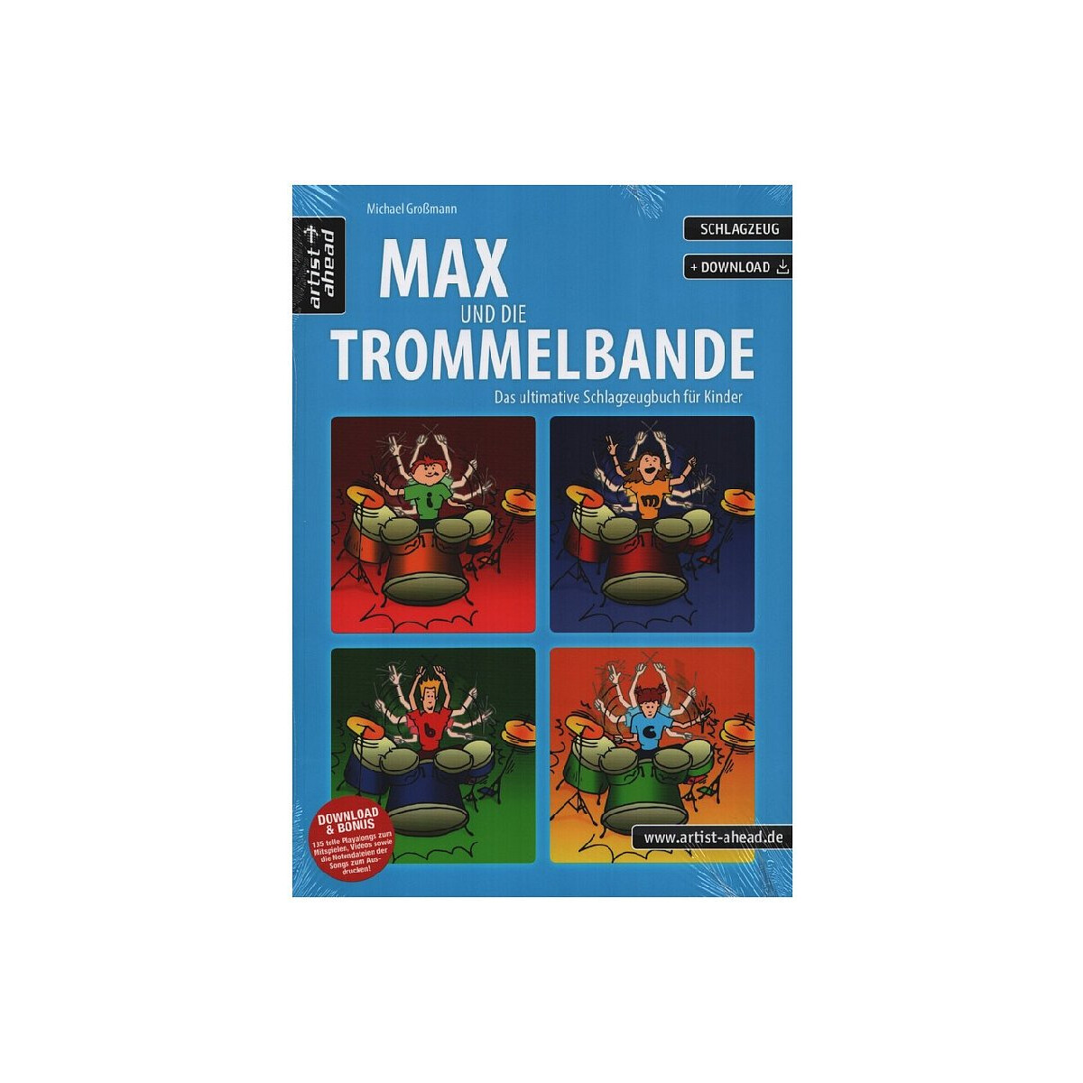 Max und die Trommelbande (+Online Audio)