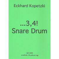 3, 4 ...Snare Drum