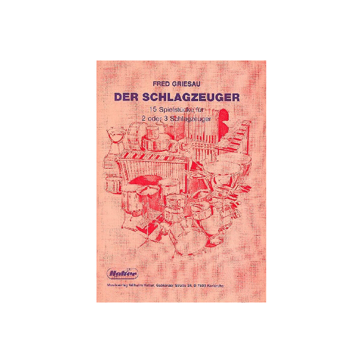 Der Schlagzeuger 15 Spielstücke box