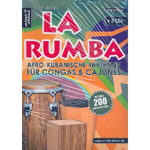 La rumba (+2 CDs) for conga (cajón)