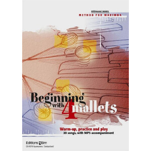 Beginning with 4 mallets (+CD)