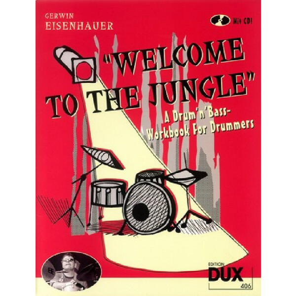 Welcome to the jungle (+CD) für Schlagzeug