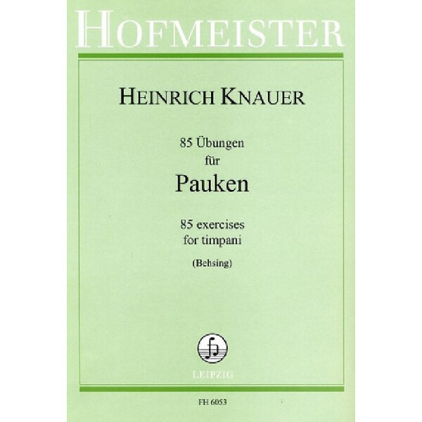 85 Übungen für Pauken