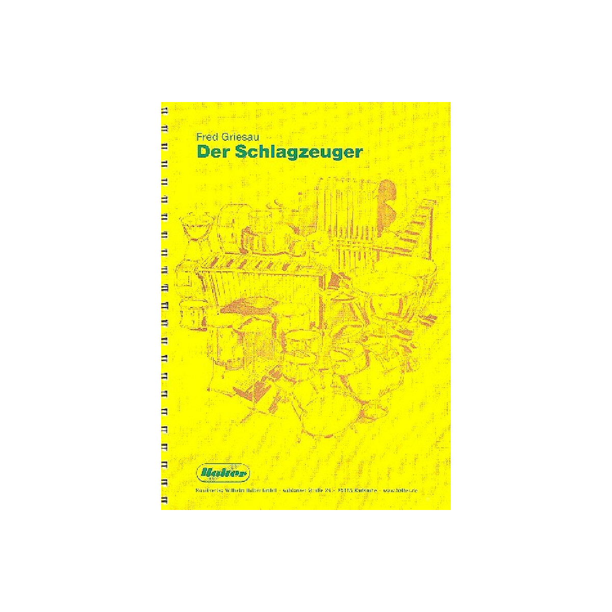 Der Schlagzeuger Praktische box