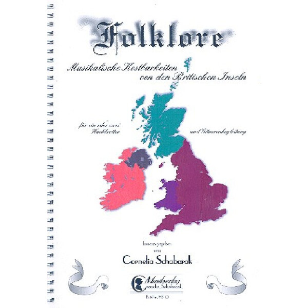 Folklore Band 1 - Musikalische Kostbarkeiten von den britischen Inseln (+CD)