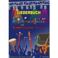 Liederbuch zur Rhythmusklasse mit Boomwhackers-Notation