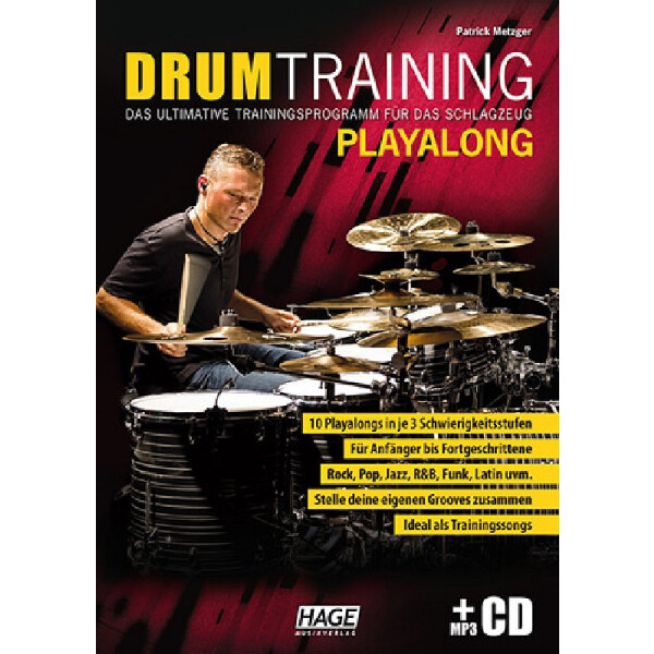 Drum Training Playalong  (+mp3-CD)