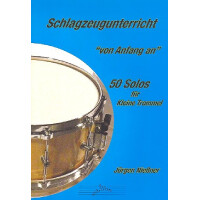 Schlagzeugunterricht von Anfang an - 50 Solos