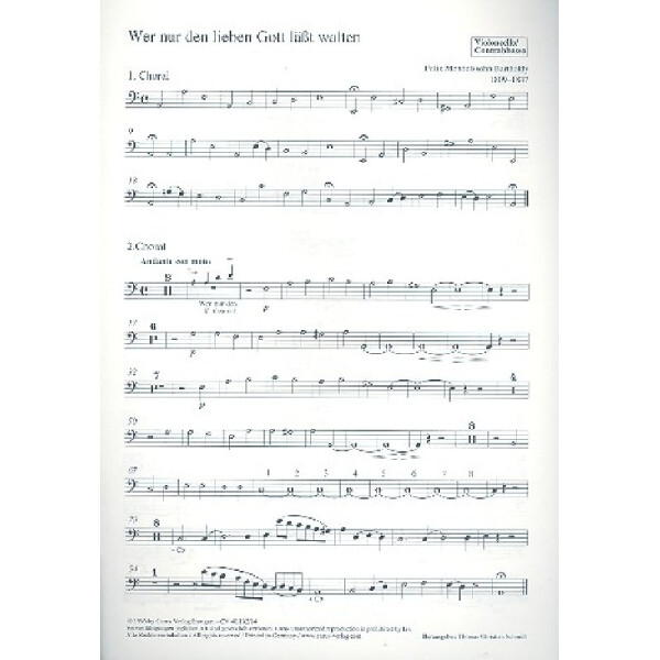 Wer nur den lieben Gott läßt walten