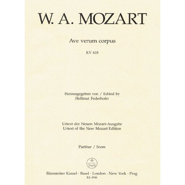 Ave verum corpus KV618