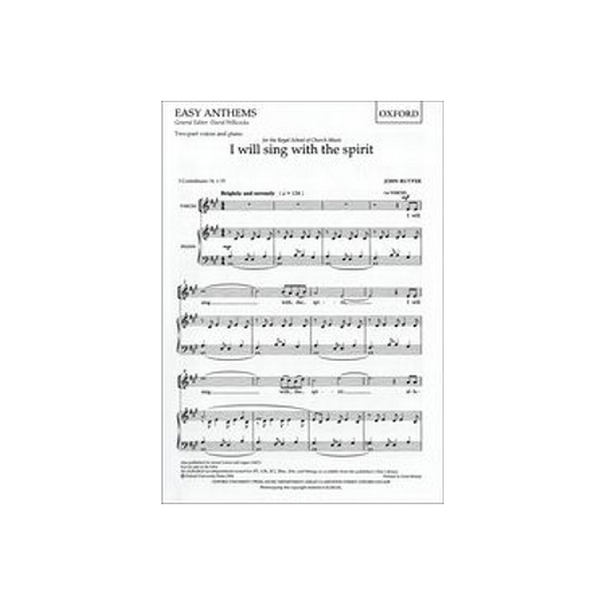 I will sing with the Spirit