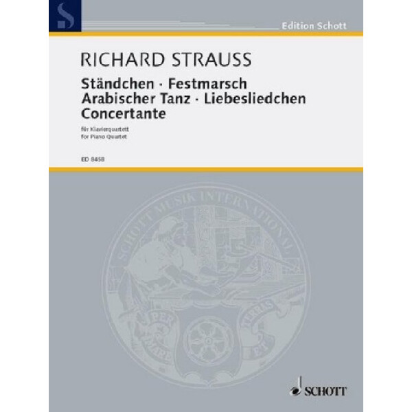 Ständchen, Festmarsch, Arabischer Tanz,