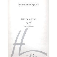 2 arias op.92b pour flûte et guitare