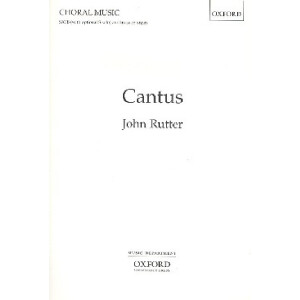 Cantus for mixed chorus and organ