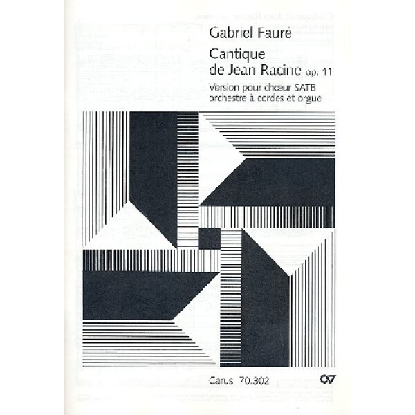 Cantique de Jean Racine op.11