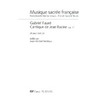 Cantique de Jean Racine op.11