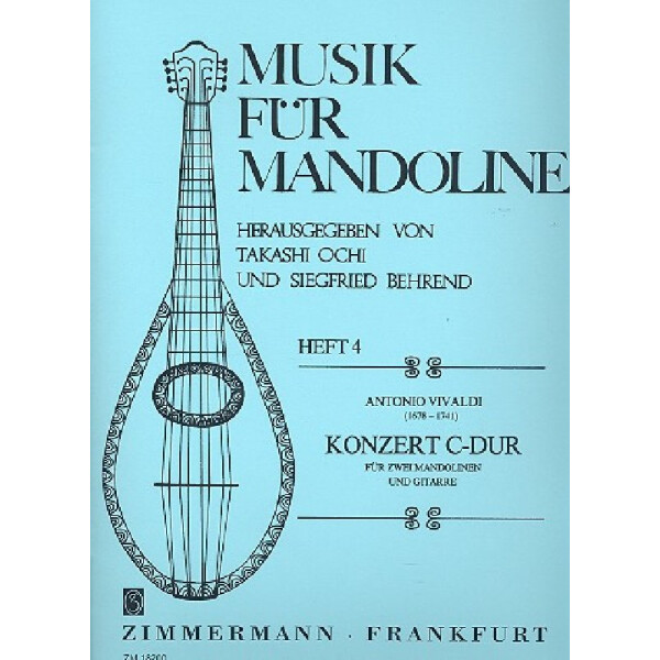 Konzert C-Dur für 2 Mandolinen