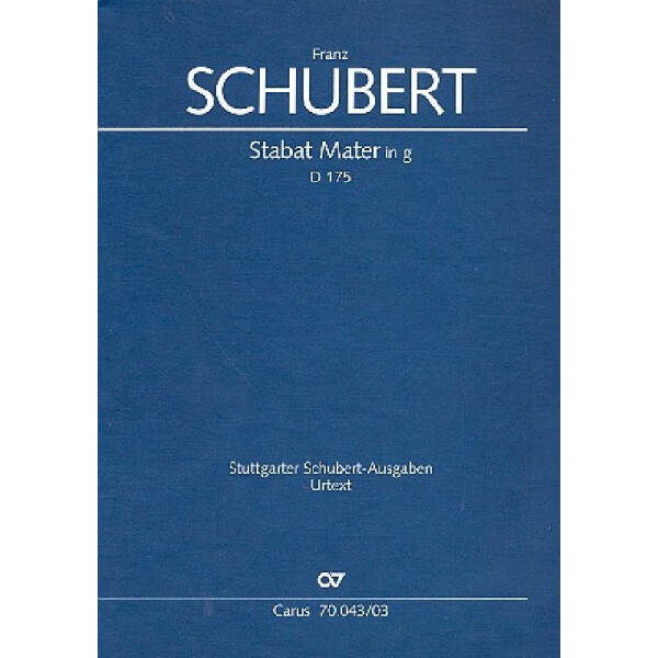 Stabat Mater g-Moll D175
