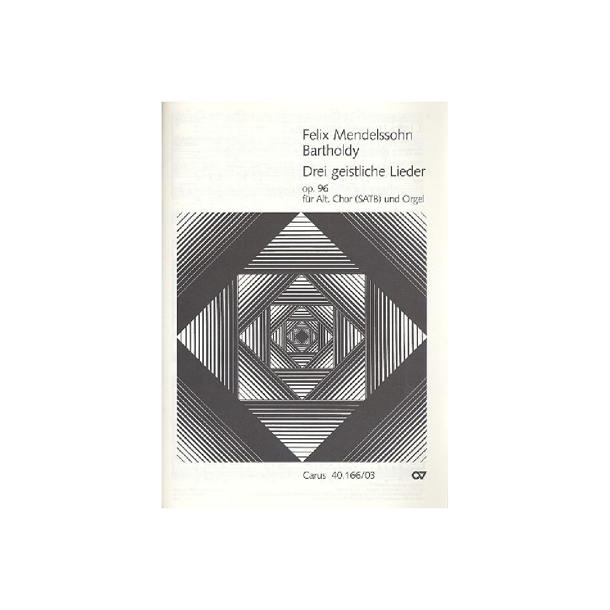 3 geistliche Lieder op.96 für