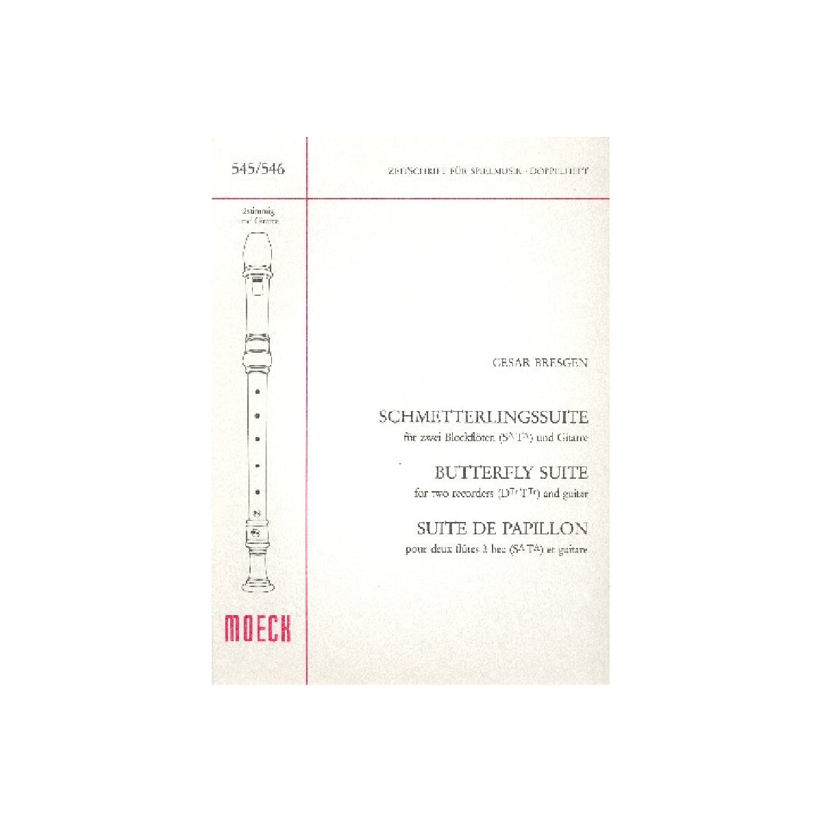 Schmetterlingssuite (1983) für zwei box