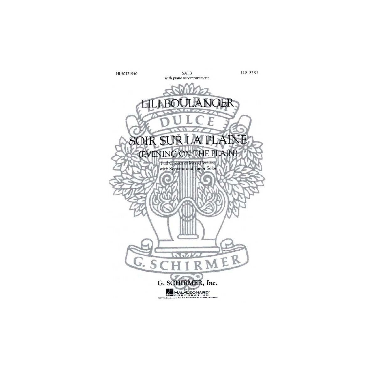 Soir sur la plaine for box