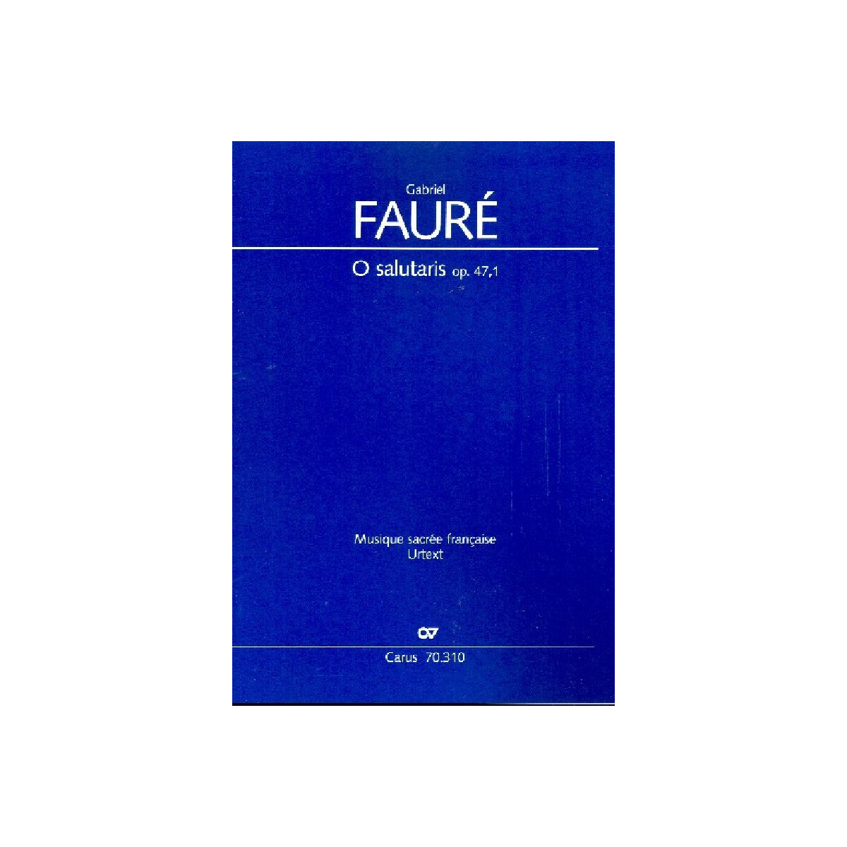 O salutaris op.47,1