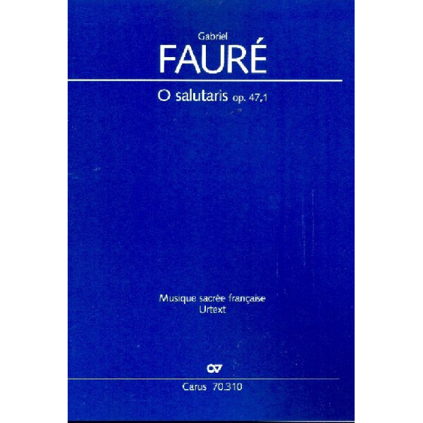 O salutaris op.47,1