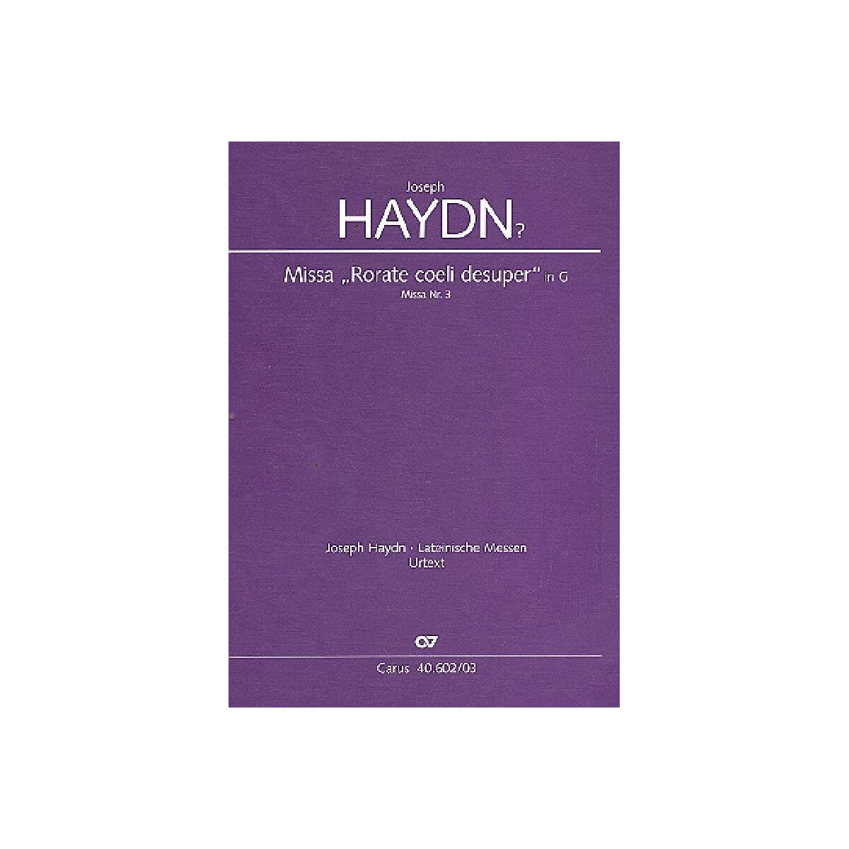 Missa brevis G-Dur Hob.XXII:3