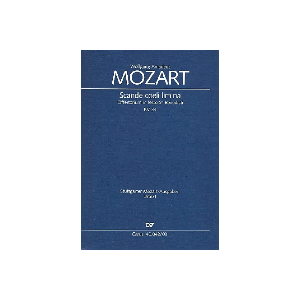 Scande coeli limina KV34