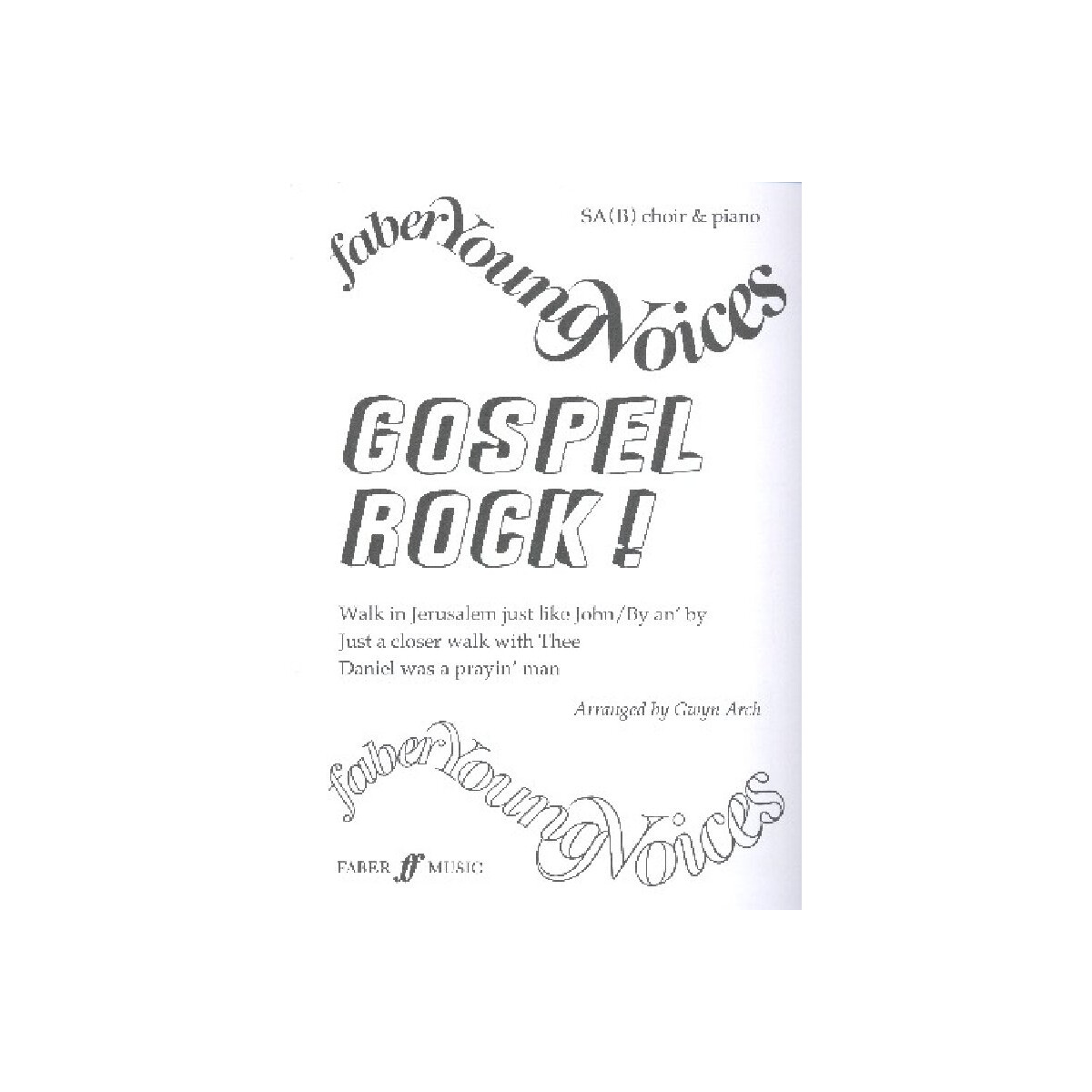 Gospel Rock für gem Chor SA(B) und