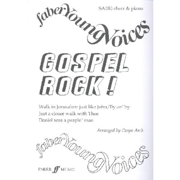 Gospel Rock für gem Chor SA(B) und