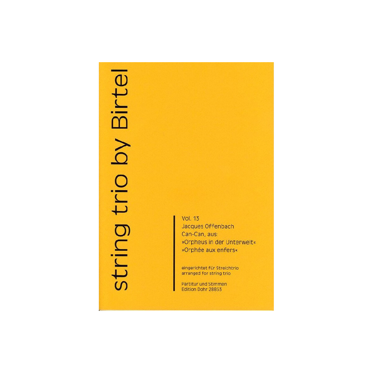 Can-Can für Violine box