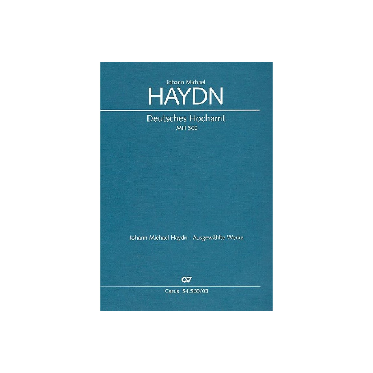 Deutsches Hochamt MH560 f&uuml;r