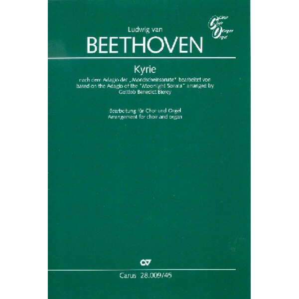 Kyrie nach dem Adagio der Mondscheinsonate op.27,2 (cis-Moll)
