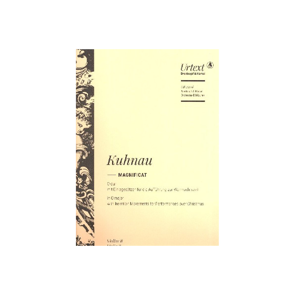 Magnificat C-Dur (mit Einlagesätzen box