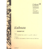 Magnificat C-Dur (mit Einlagesätzen für die Aufführung zur Weihnachtszeit) :