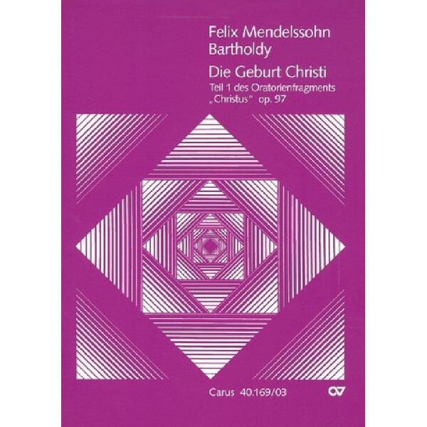 Die Geburt Christi op.97 Teil 1