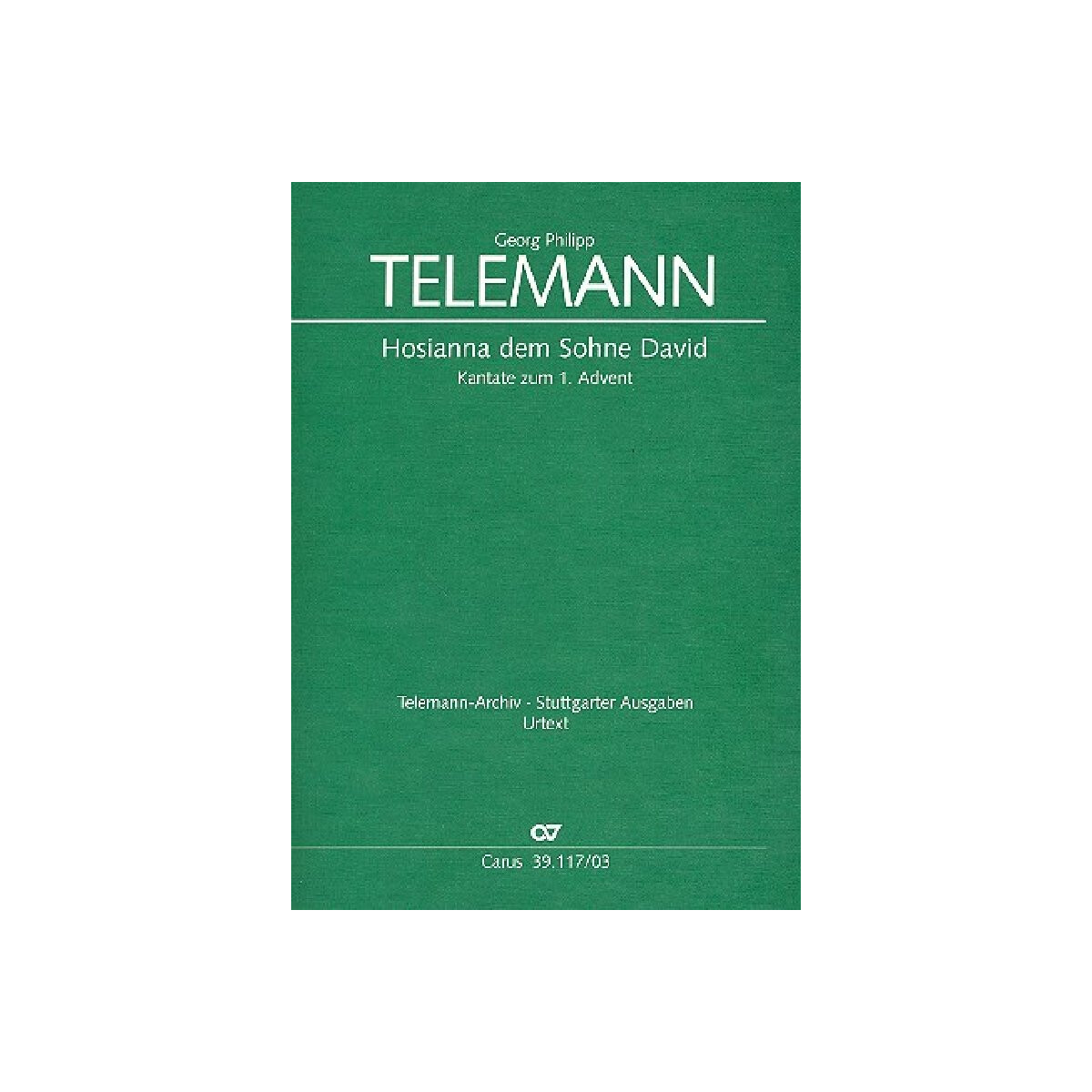 Hosianna dem Sohne David f&uuml;r