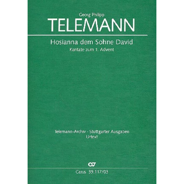 Hosianna dem Sohne David für