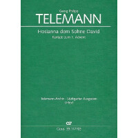 Hosianna dem Sohne David für