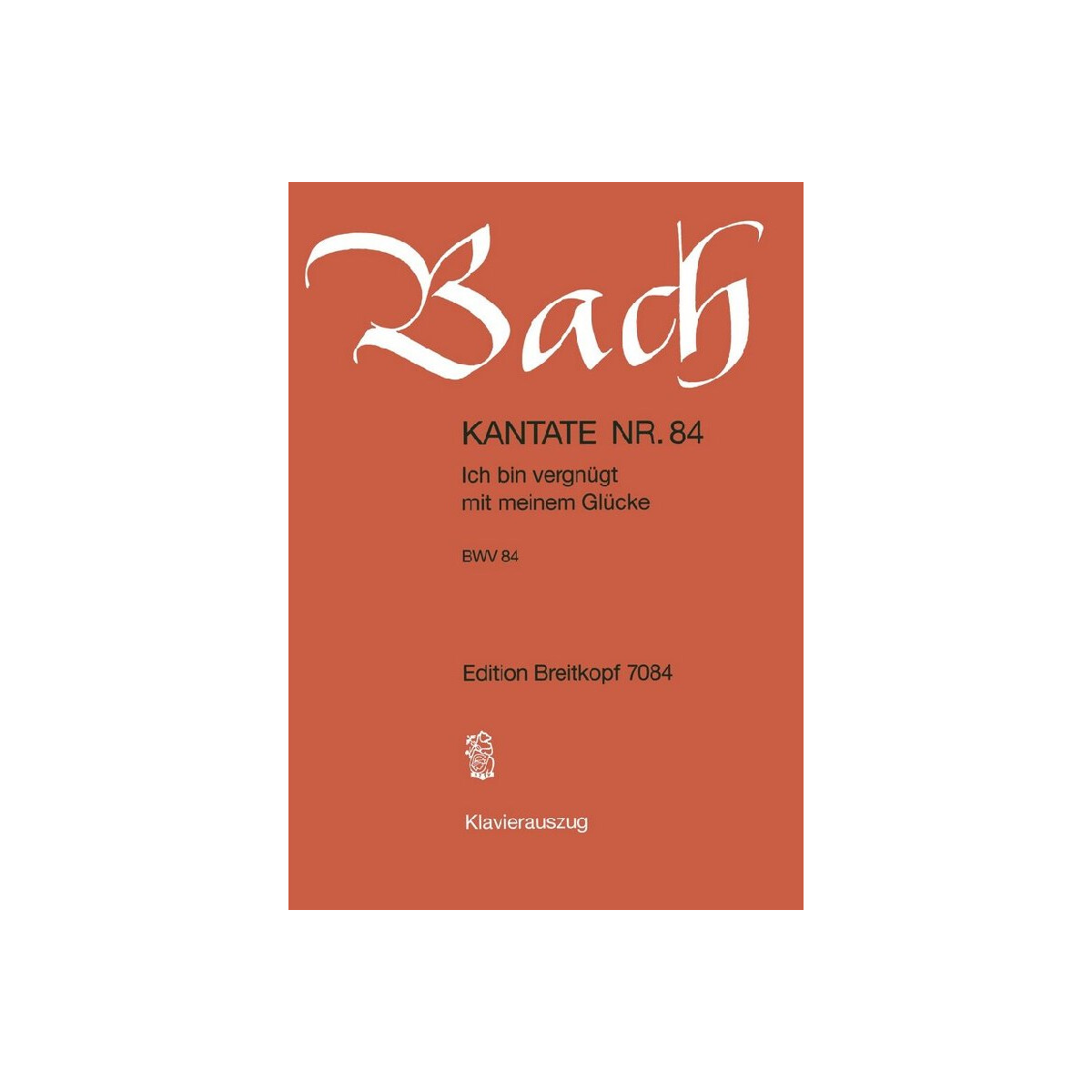 Ich bin vergnügt mit meinem Glücke