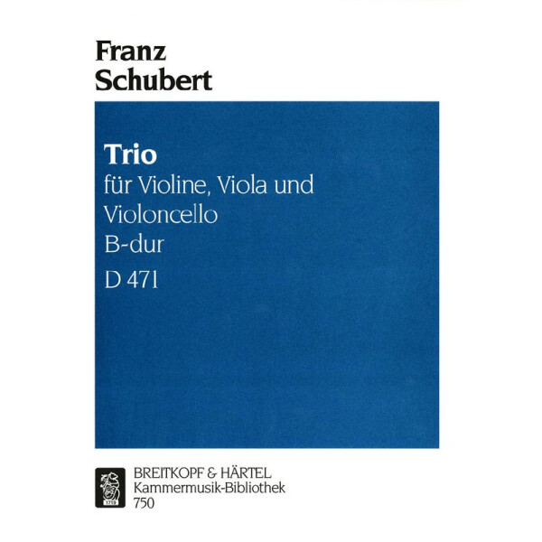 Streichtrio B-Dur D471