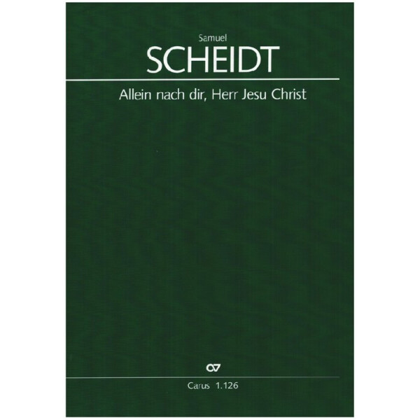 Allein nach dir, Herr Jesu Christ