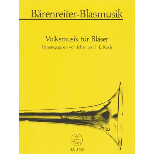 Volksmusik für Bläser 30 Sätze