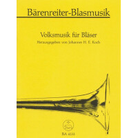 Volksmusik für Bläser 30 Sätze