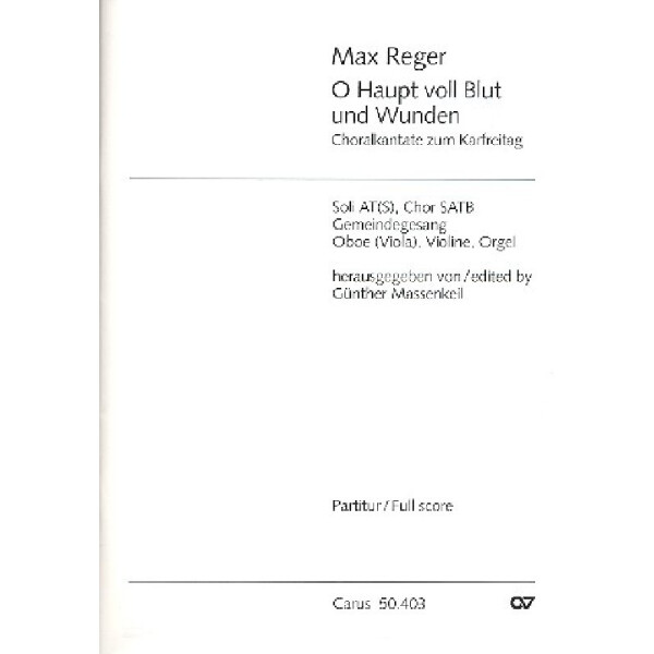 O Haupt voll Blut und Wunden