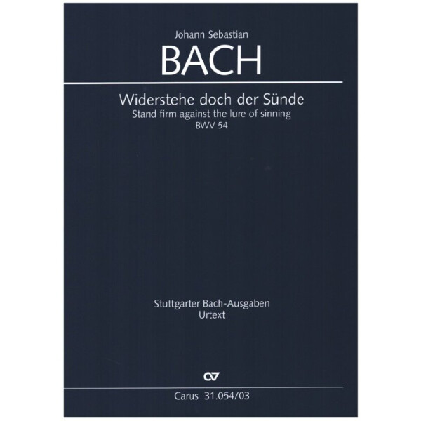Widerstehe doch der Sünde
