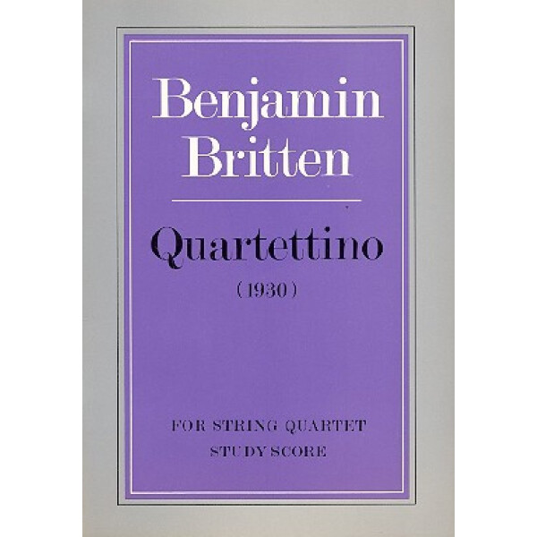 Quartettino for string quartet