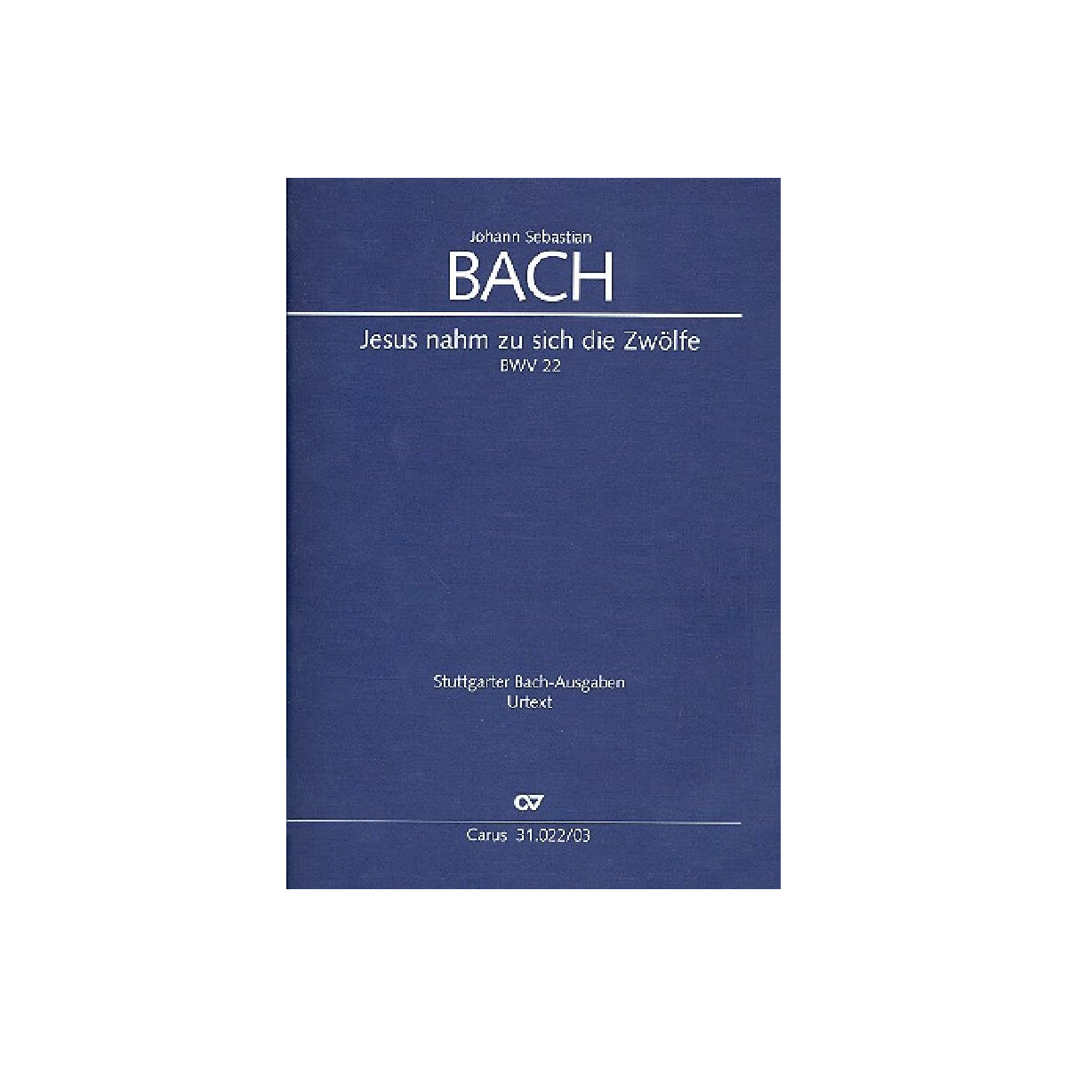 Jesus nahm zu sich die Zw&ouml;lfe