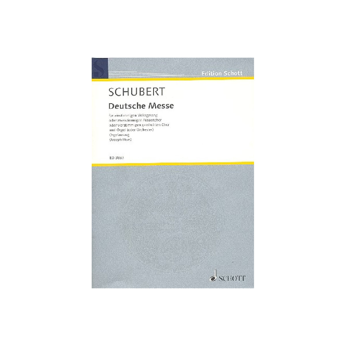 Deutsche Messe für Gemeinde Frauenc box